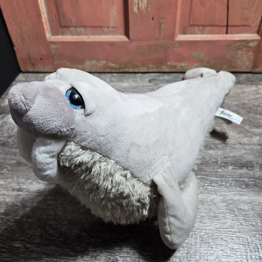 Winston The Walrus Plush Stuffed Animal The Bear Factory Large 18"‎ x 11"